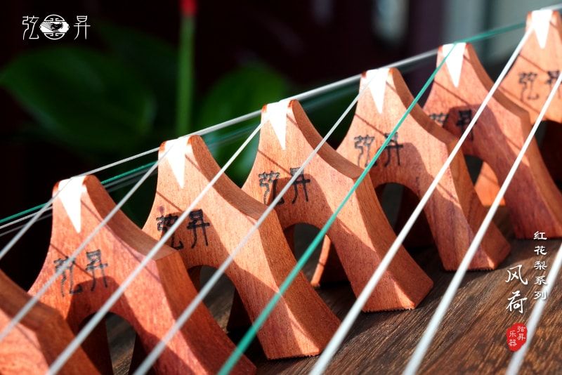 弦昇红花梨系列古筝-风荷