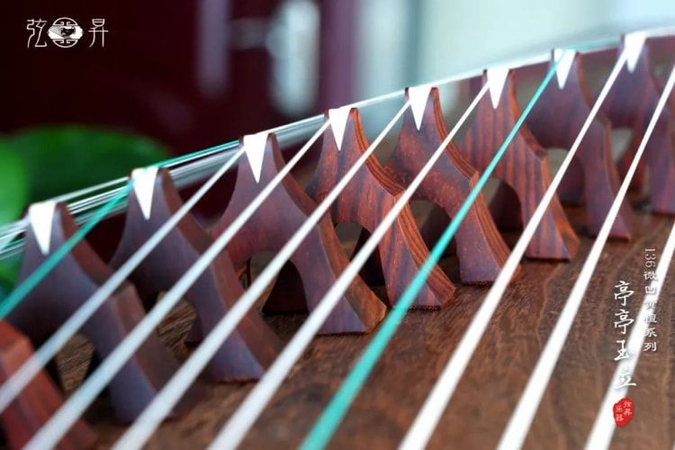 弦昇微凹黄檀系列136小筝-亭亭玉立
