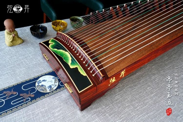 弦昇微凹黄檀系列136小筝-亭亭玉立