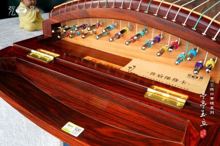 弦昇微凹黄檀系列136小筝-亭亭玉立