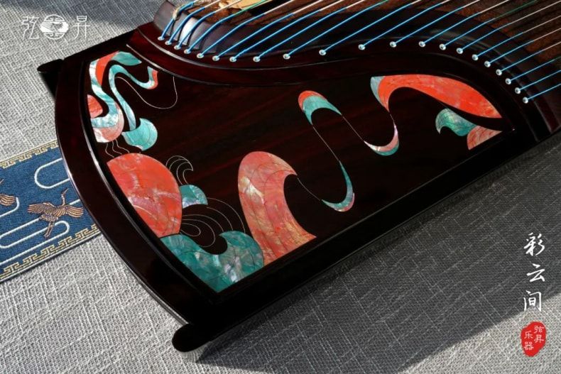 弦昇大叶紫檀系列古筝（挖筝工艺）-彩云间