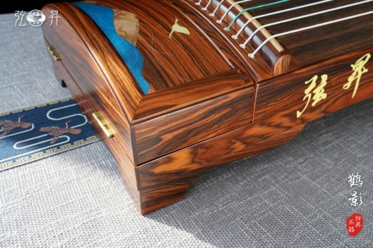 弦昇黄酸枝系列古筝（新款）-鹤影