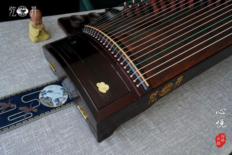 弦昇大叶紫檀系列古筝（挖筝工艺）-心悦