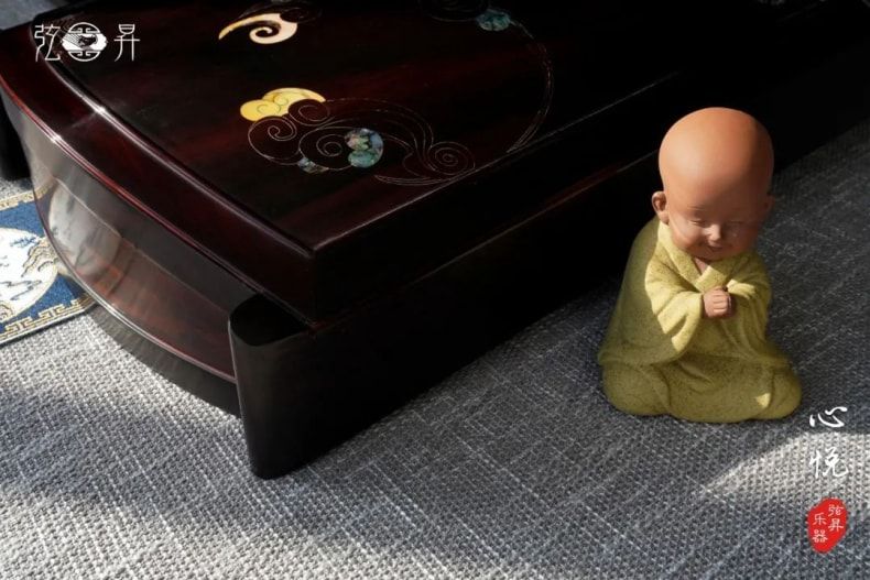 弦昇大叶紫檀系列古筝（挖筝工艺）-心悦