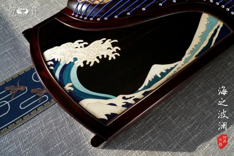弦昇黄酸枝系列古筝（新款）-海之波澜