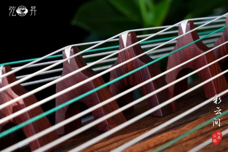 弦昇大叶紫檀系列古筝（挖筝工艺）-彩云间