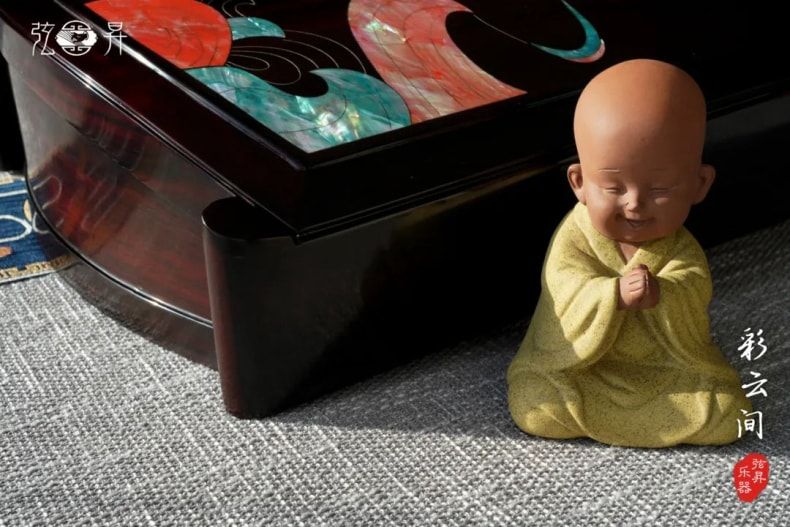 弦昇大叶紫檀系列古筝（挖筝工艺）-彩云间