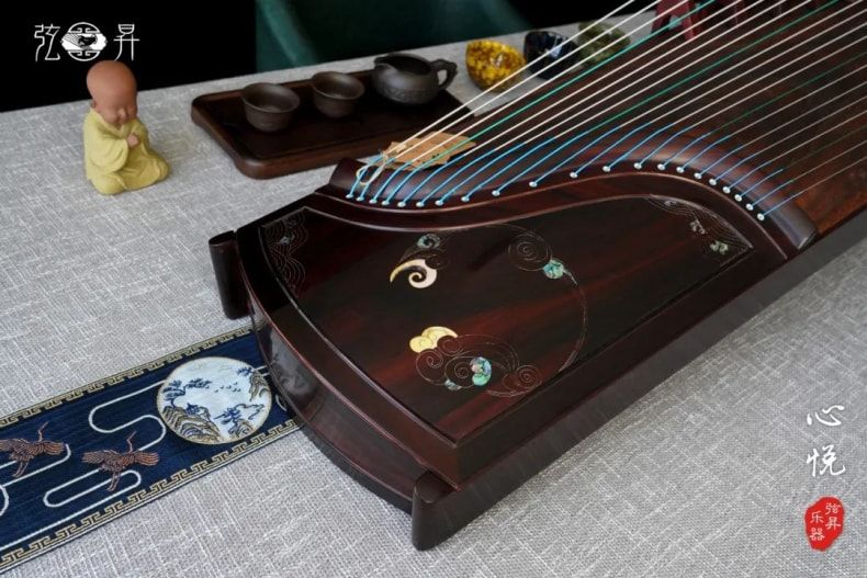 弦昇大叶紫檀系列古筝（挖筝工艺）-心悦