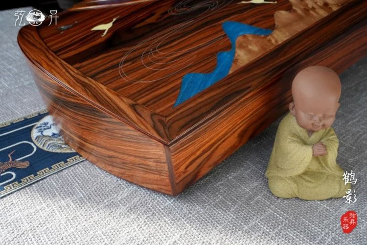 弦昇黄酸枝系列古筝（新款）-鹤影