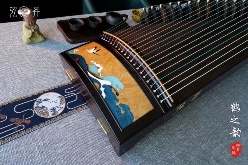 弦昇精选黄酸枝系列古筝（新款）-鹤之韵