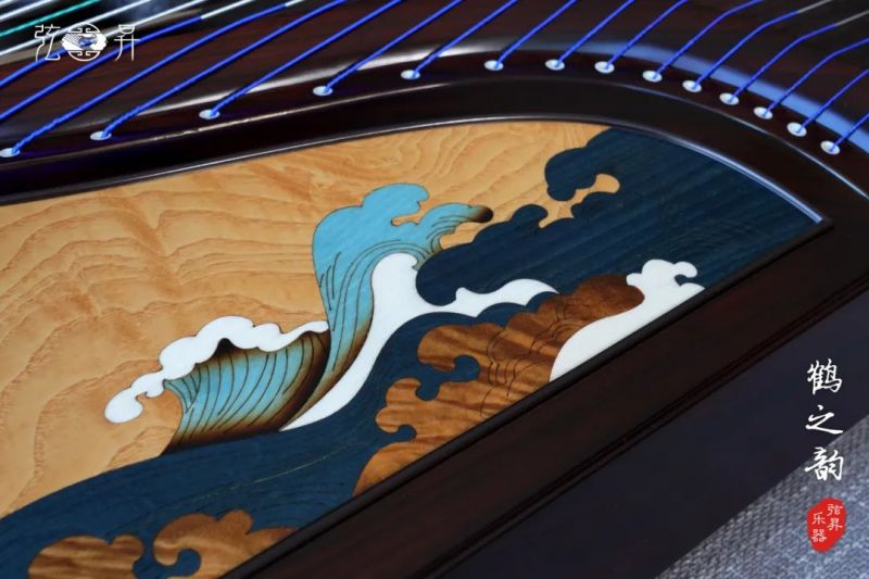 弦昇精选黄酸枝系列古筝（新款）-鹤之韵