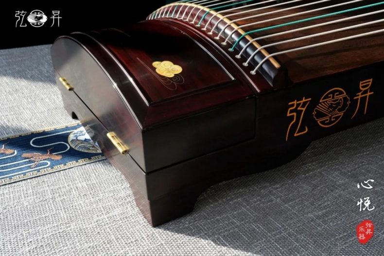 弦昇大叶紫檀系列古筝（挖筝工艺）-心悦