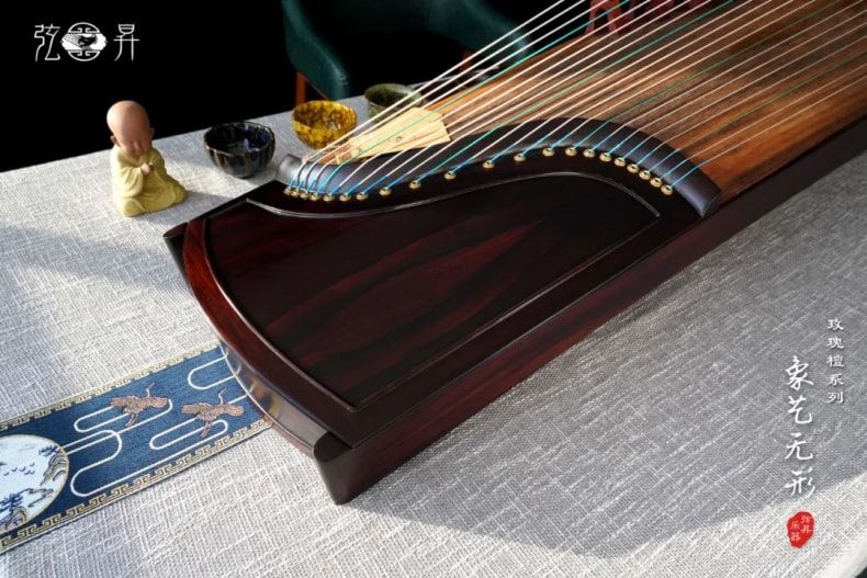 弦昇玫瑰檀系列古筝-象艺无形