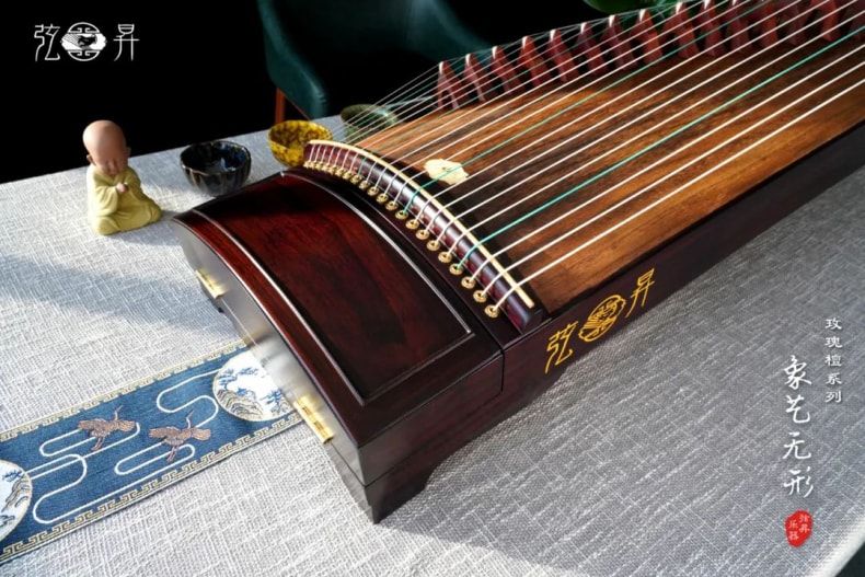 弦昇玫瑰檀系列古筝-象艺无形