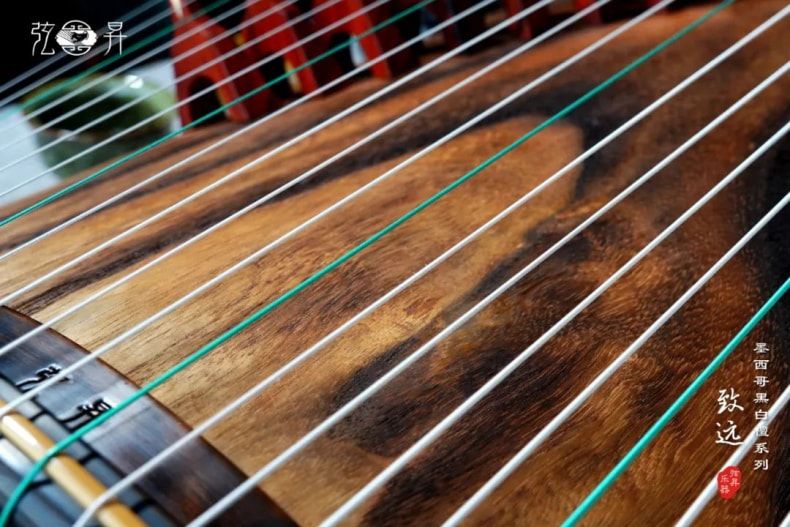 弦昇黑白檀系列古筝-致远