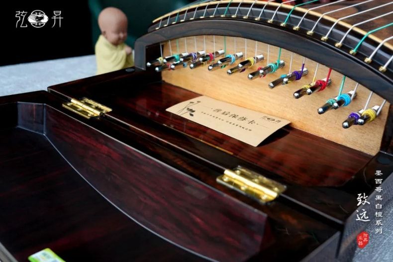弦昇黑白檀系列古筝-致远