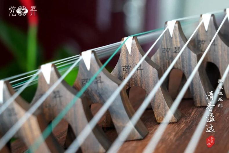 弦昇黑酸枝系列古筝-清香溢远