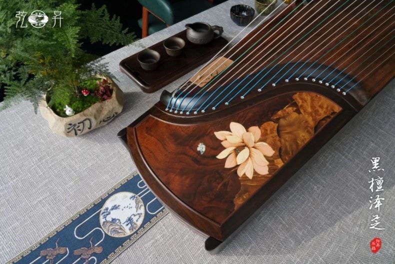 弦昇黑檀系列古筝-泽芝
