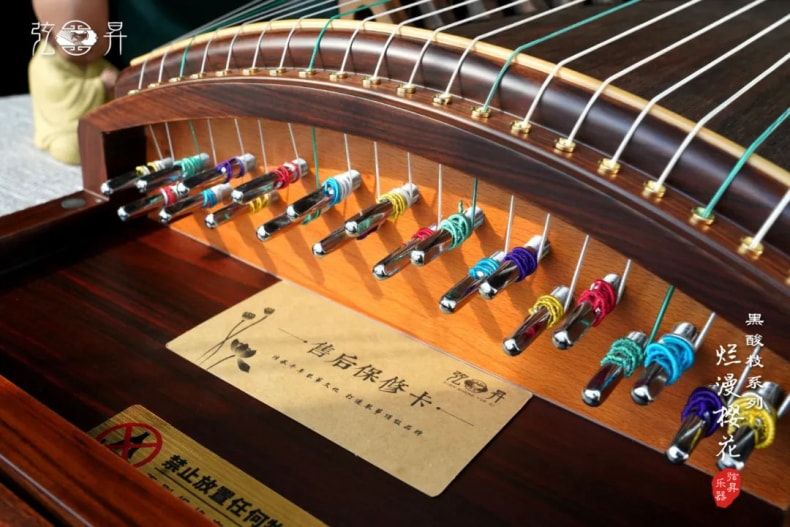 弦昇黑酸枝系列古筝-烂漫樱花