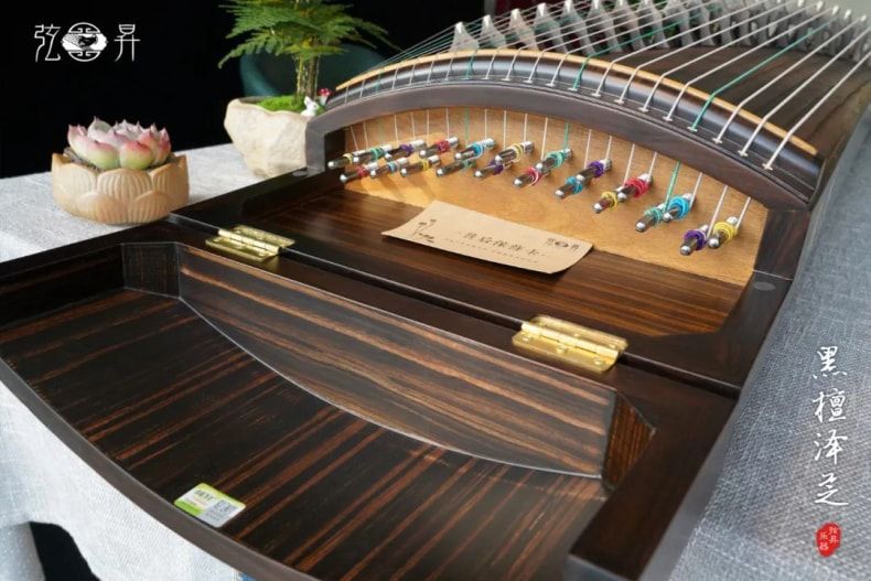 弦昇黑檀系列古筝-泽芝