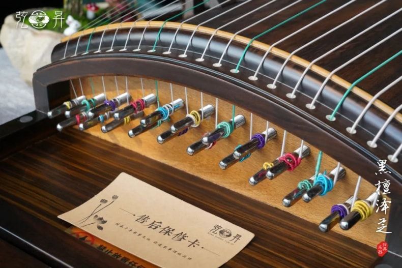 弦昇黑檀系列古筝-泽芝