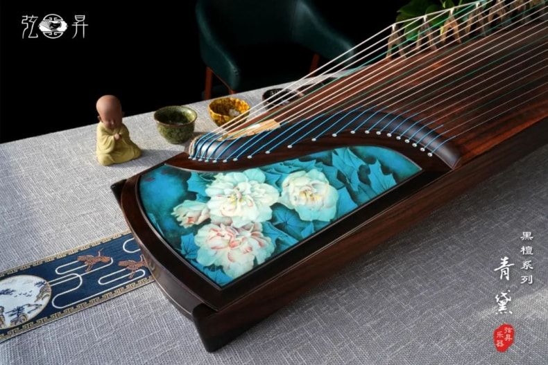 弦昇黑檀系列古筝-青黛