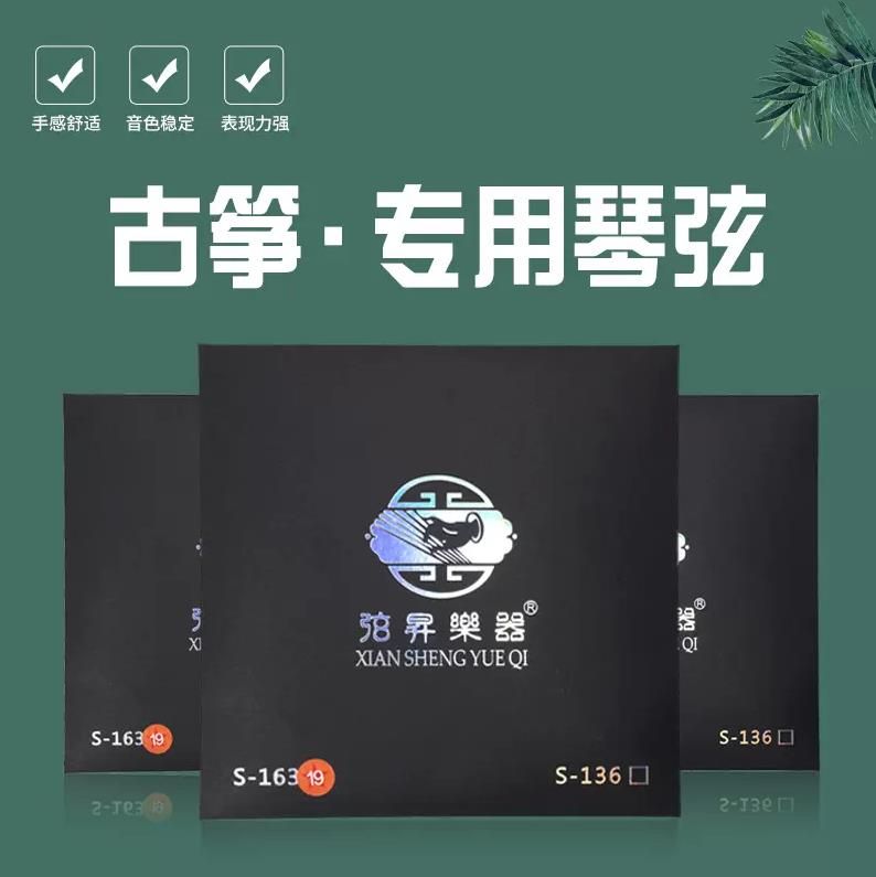 弦昇德国进口S-163古筝Y305钢丝尼龙琴弦