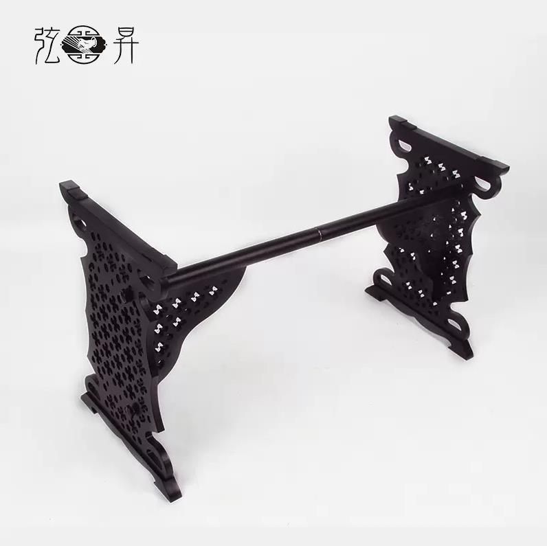 弦昇古筝架子古典古筝架H公字型花窗古筝琴架镂空古筝架