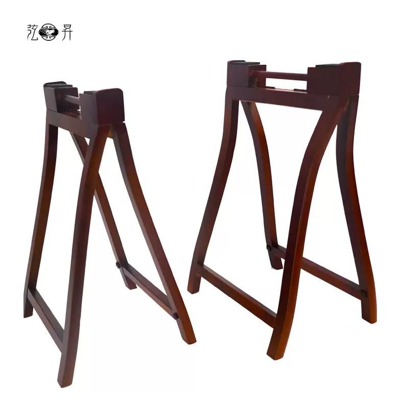 弦昇古筝架 便携式A字型琴架实木支架
