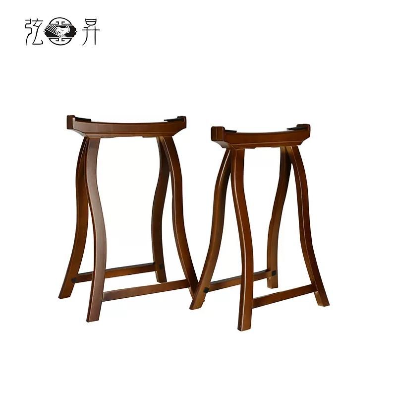 弦昇古筝便携式架子A字型琴架实木古筝支架