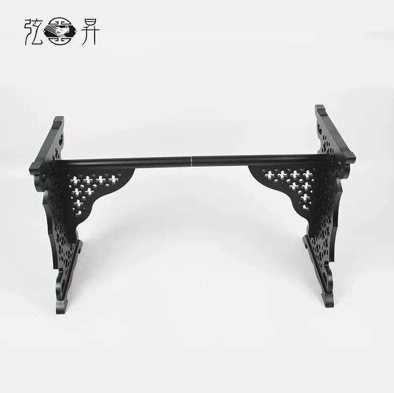 弦昇古筝架子古典古筝架H公字型花窗古筝琴架镂空古筝架