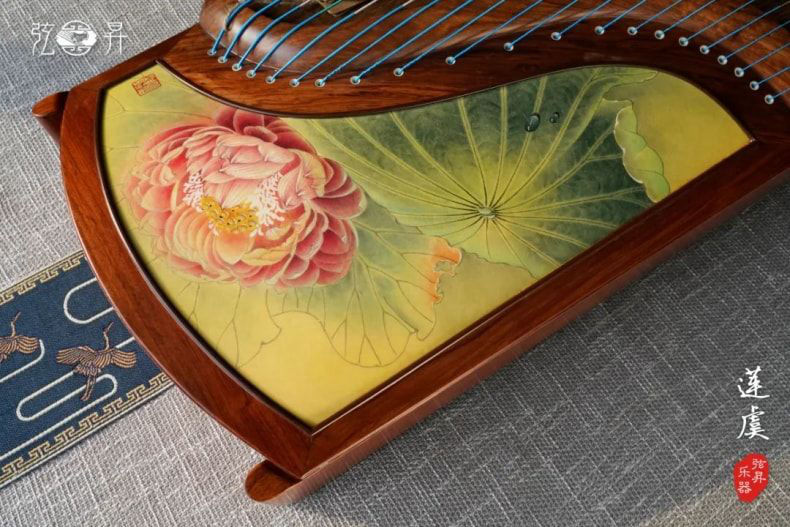 弦昇特选古夷苏木系列古筝-莲虞