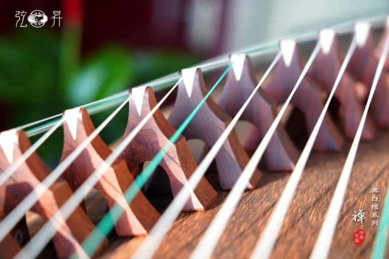 弦昇黑白檀系列古筝-禅