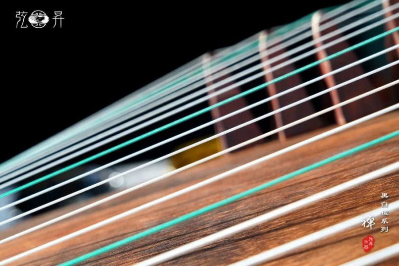 弦昇黑白檀系列古筝-禅