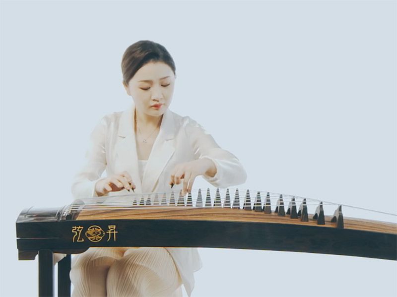 古筝演奏家-王钰用弦昇古筝-致远弹奏-阳光大地P1