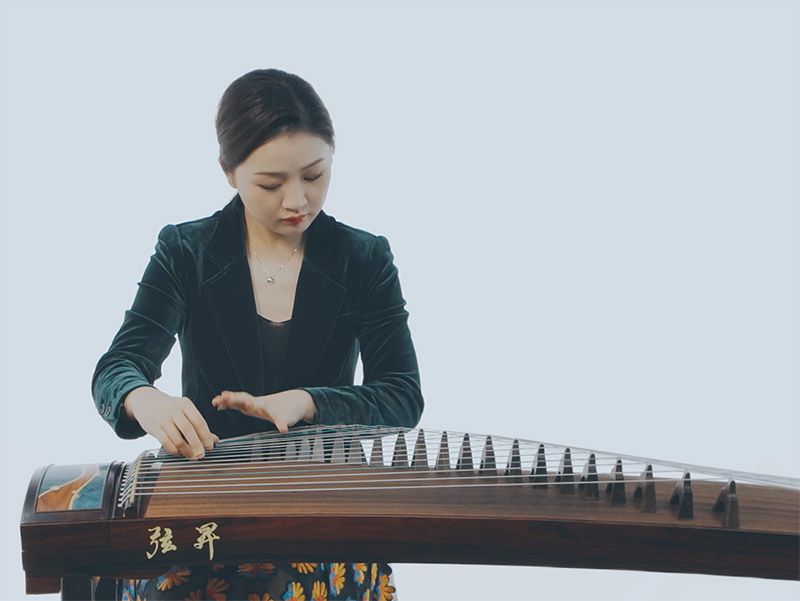 古筝演奏家王钰用弦昇古筝-星辰大海弹奏小飞舞