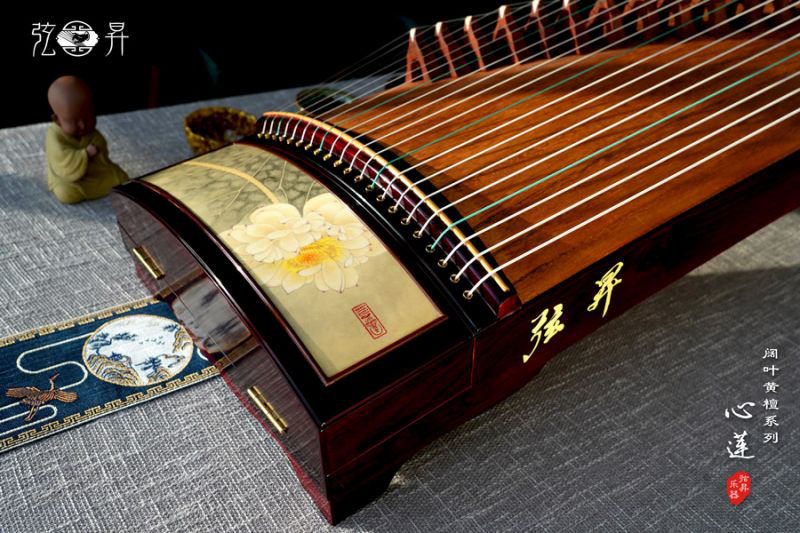 弦昇阔叶黄檀古筝-心莲