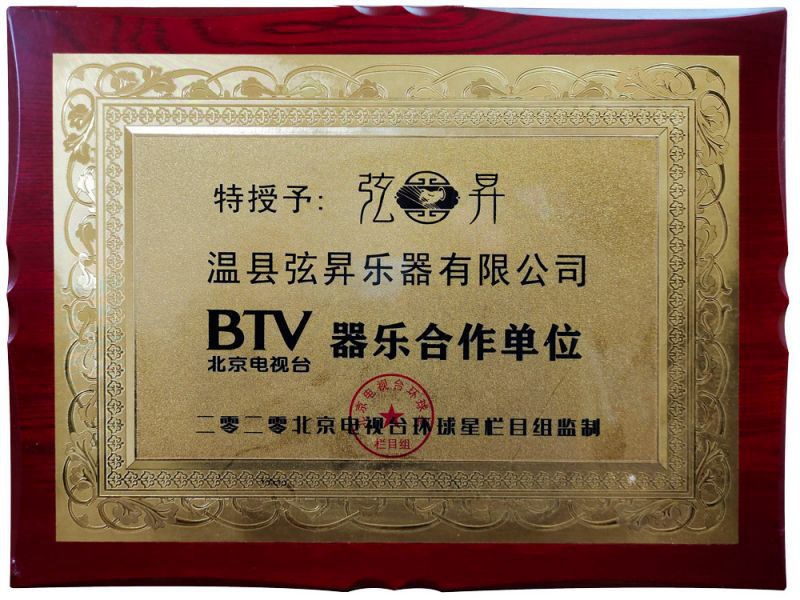 北京电视台乐器合作单位