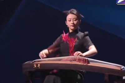 曹媛源同款古筝——23年浙江跨年晚会演奏用古筝