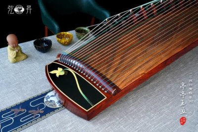 弦昇微凹黄檀系列136小筝（挖筝）-亭亭玉立