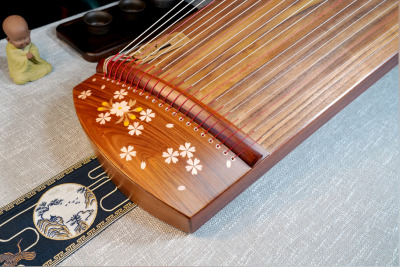 弦昇黑酸枝系列136小古筝-真彩