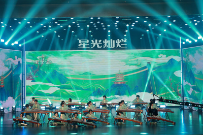 另一场河南广播电视台2024少儿春节联欢晚会完成录制和播出，古筝由弦昇提供